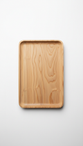 Maple Wood Tray With Raised Edge
